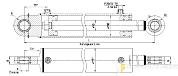 Гидроцилиндр МC100/50х800-3(4).11(1130)
