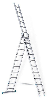 Лестница промышленная трехсекционная Sarayli 3 x 16