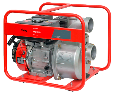 Мотопомпа  FUBAG PG 1000