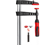Струбцина TG Bessey из ковкого чугуна с двухкомпонентной рукояткой из пластика BE-TG16-2K