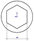 Головка торцевая PNG S16M34L